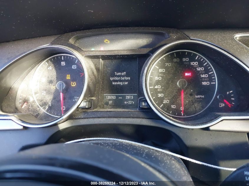 2013 AUDI A5 PREMIUM PLUS - WAULFAFR6DA025327