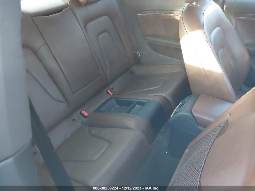 2013 AUDI A5 PREMIUM PLUS - WAULFAFR6DA025327