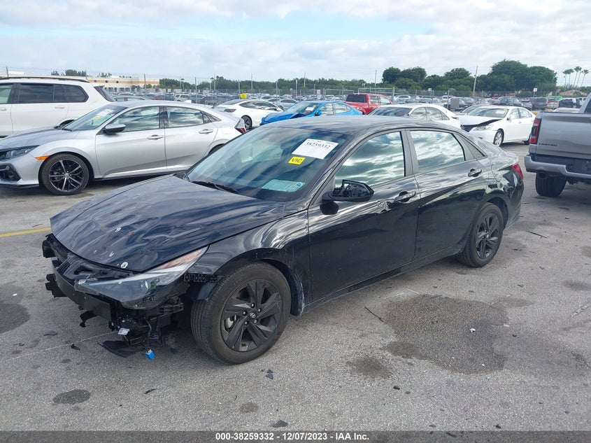 VIN 5NPLM4AG8PH118377 2023 HYUNDAI ELANTRA SEL