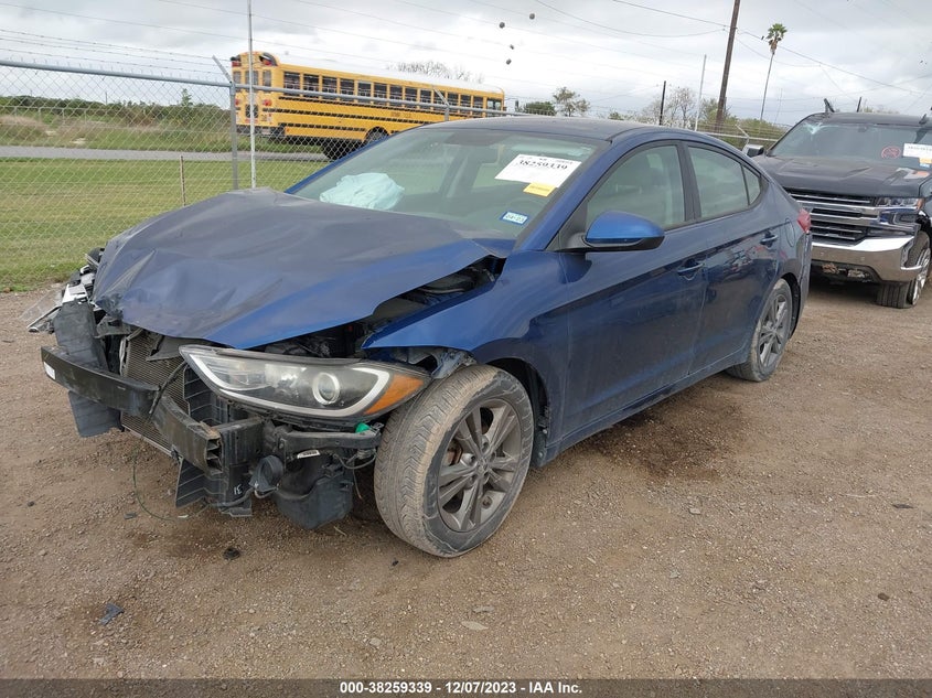 VIN 5NPD84LF8HH032033 2017 HYUNDAI ELANTRA SE/VALUE/LIMITED