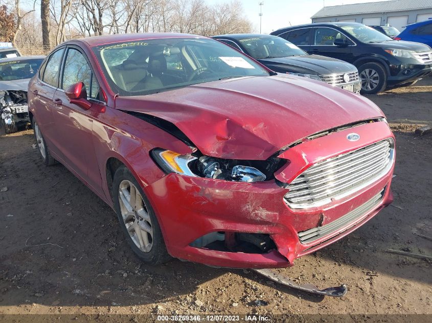 2016 FORD FUSION SE - 1FA6P0H75G5119060