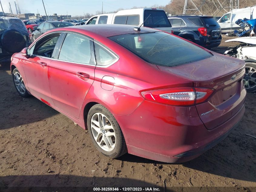 2016 FORD FUSION SE - 1FA6P0H75G5119060