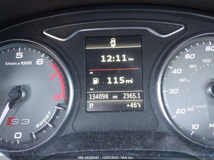 2015 AUDI S3 PREMIUM PLUS - WAUBFGFF4F1124767