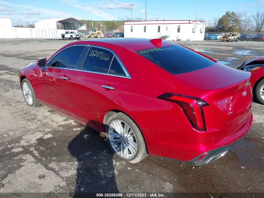 2020 CADILLAC CT4 PREMIUM LUXURY - 1G6DF5RK1L0140065