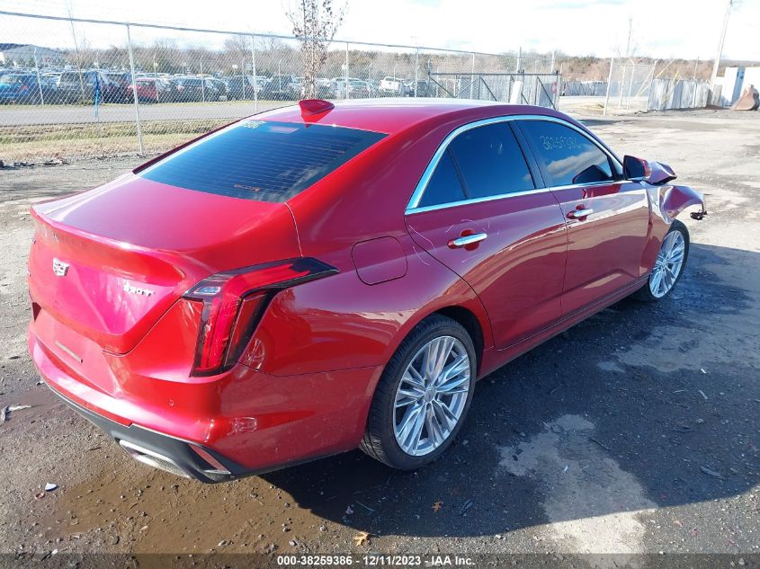 2020 CADILLAC CT4 PREMIUM LUXURY - 1G6DF5RK1L0140065