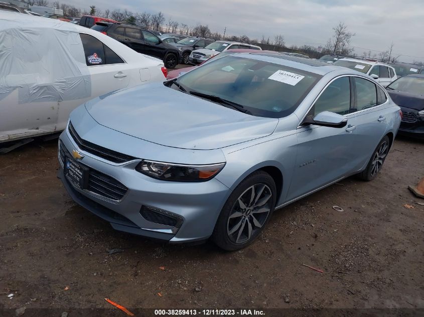 2017 CHEVROLET MALIBU LT - 1G1ZE5ST7HF239589