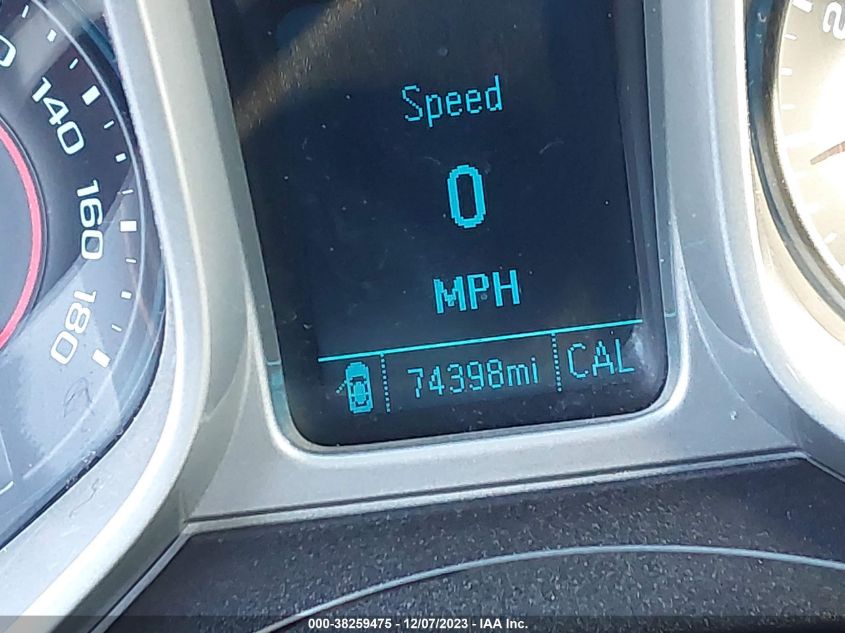 2015 CHEVROLET CAMARO 1SS - 2G1FG1EW5F9306739