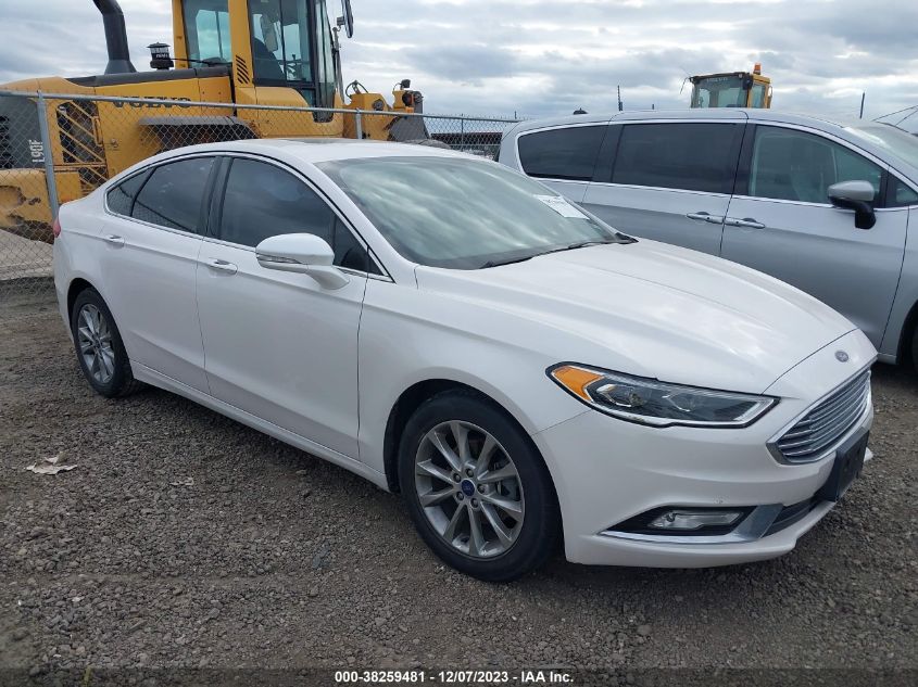 2017 FORD FUSION SE - 3FA6P0HD6HR227966