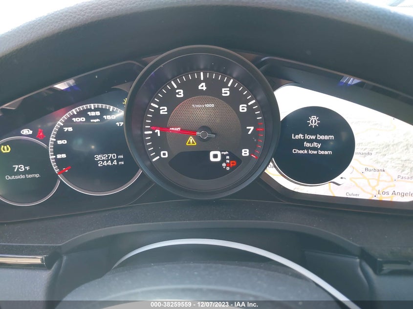VIN WP1AA2AY0KDA13343 2019 PORSCHE CAYENNE