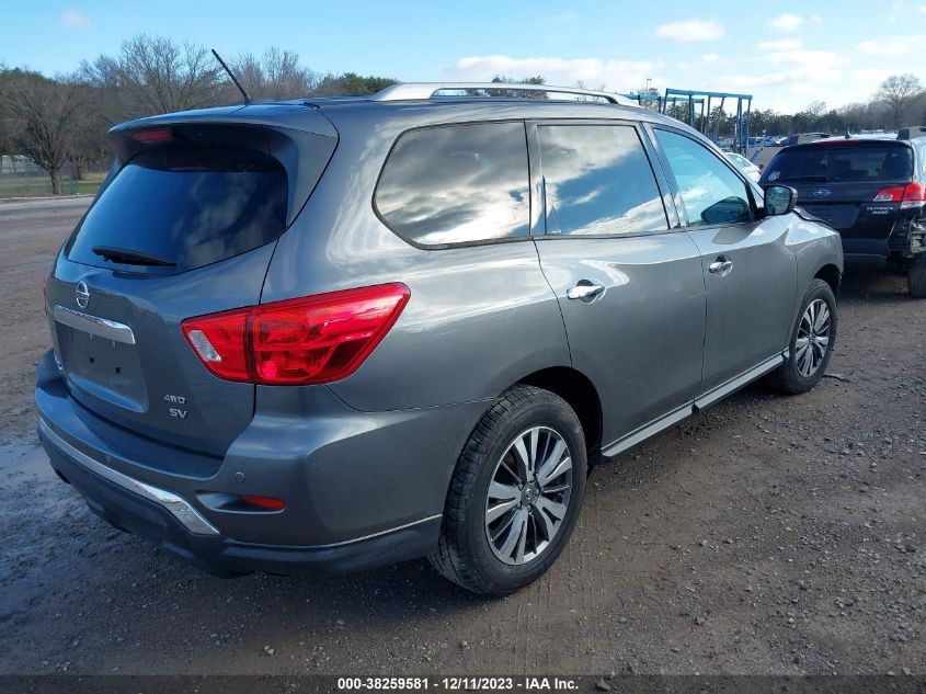 2018 NISSAN PATHFINDER SV - 5N1DR2MM4JC663356