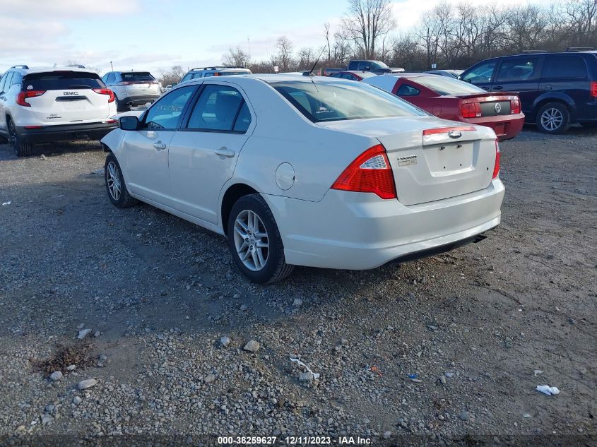 3FAHP0GA9CR257374 | 2012 FORD FUSION