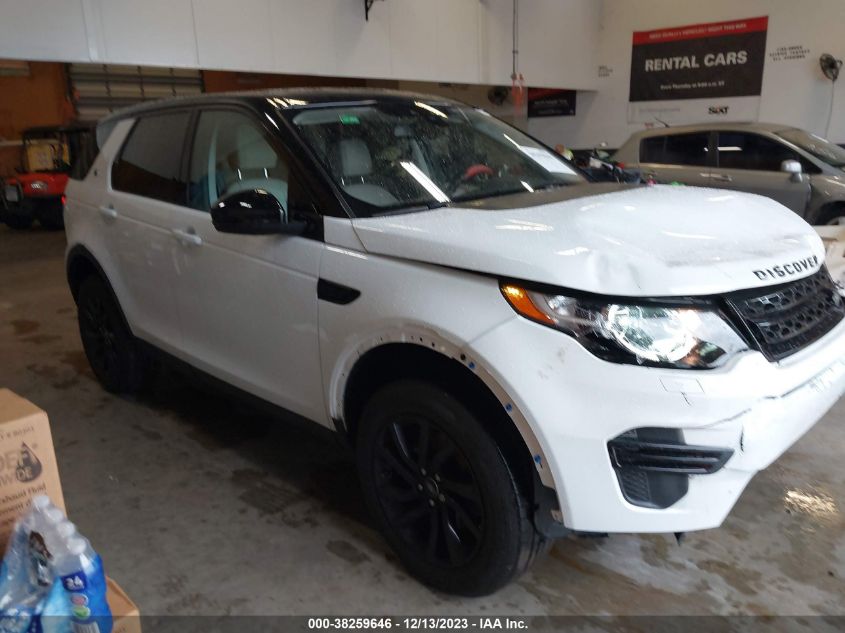 2018 LAND ROVER DISCOVERY SPORT SE - SALCP2RX3JH765798