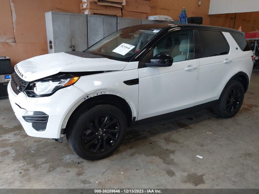 2018 LAND ROVER DISCOVERY SPORT SE - SALCP2RX3JH765798
