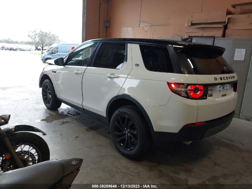 2018 LAND ROVER DISCOVERY SPORT SE - SALCP2RX3JH765798