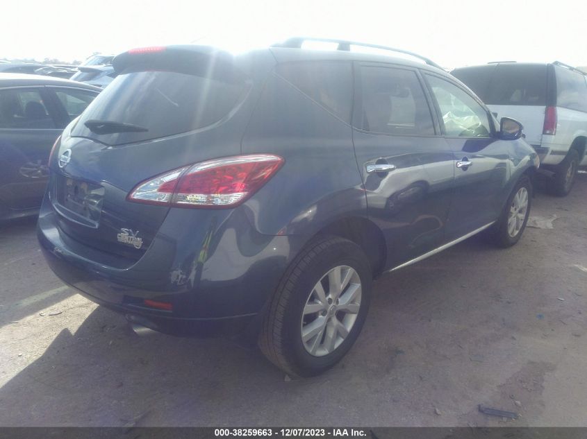 2014 NISSAN MURANO S/SL/SV/LE - JN8AZ1MU7EW418867