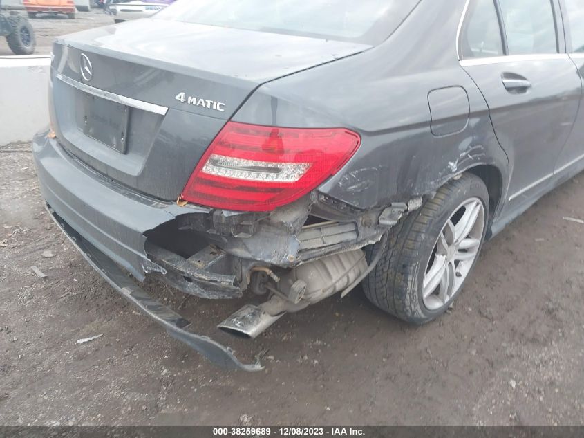 2014 MERCEDES-BENZ C 300 LUXURY 4MATIC - WDDGF8AB9EG174620