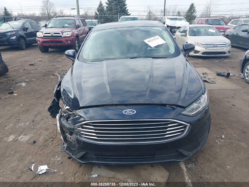 2020 FORD FUSION SE - 3FA6P0T92LR180494