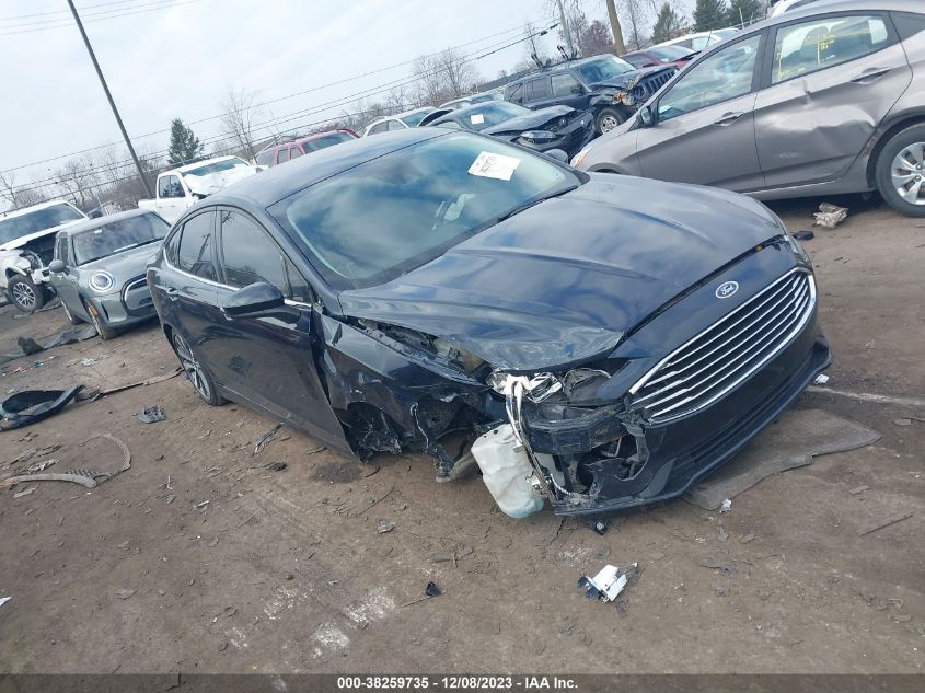 2020 FORD FUSION SE - 3FA6P0T92LR180494