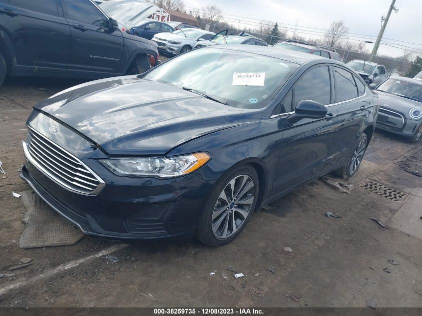 2020 FORD FUSION SE - 3FA6P0T92LR180494