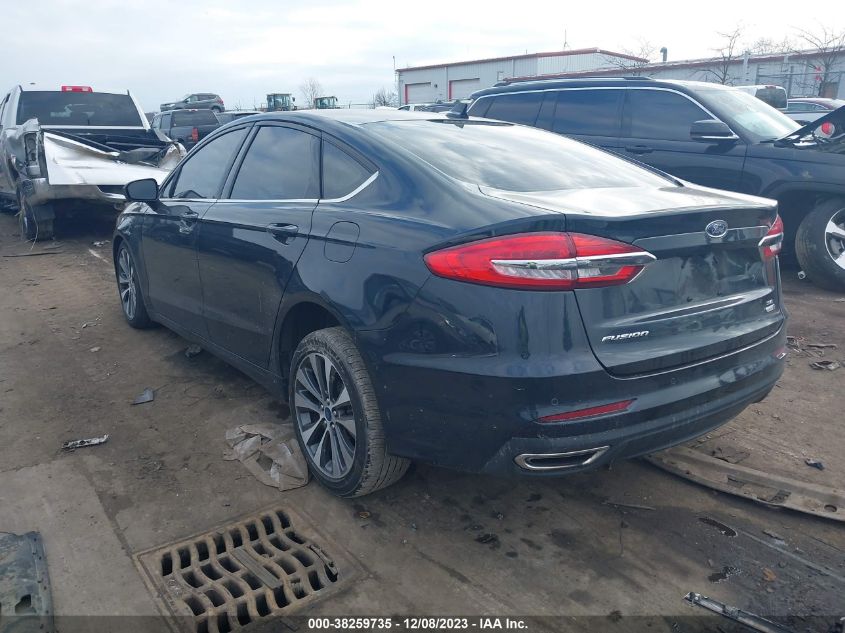 2020 FORD FUSION SE - 3FA6P0T92LR180494