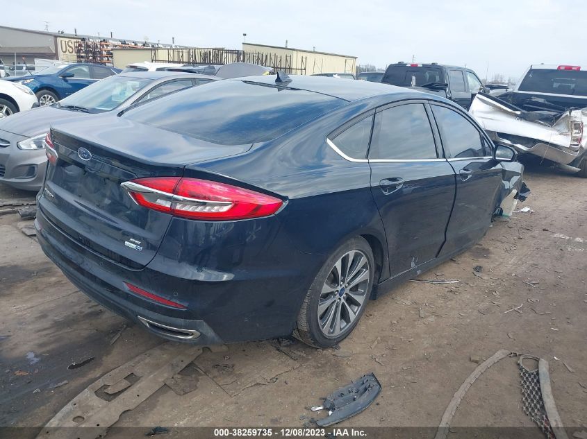 2020 FORD FUSION SE - 3FA6P0T92LR180494