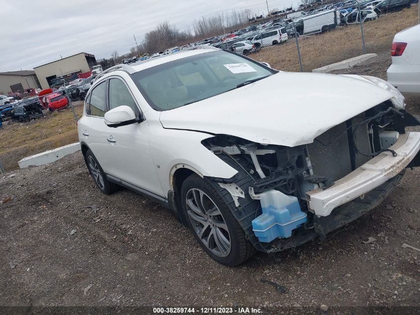 Lot #2536948792 2016 INFINITI QX50 salvage car