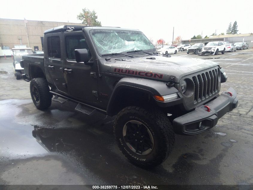 2022 JEEP GLADIATOR RUBICON - 1C6JJTBM1NL165720