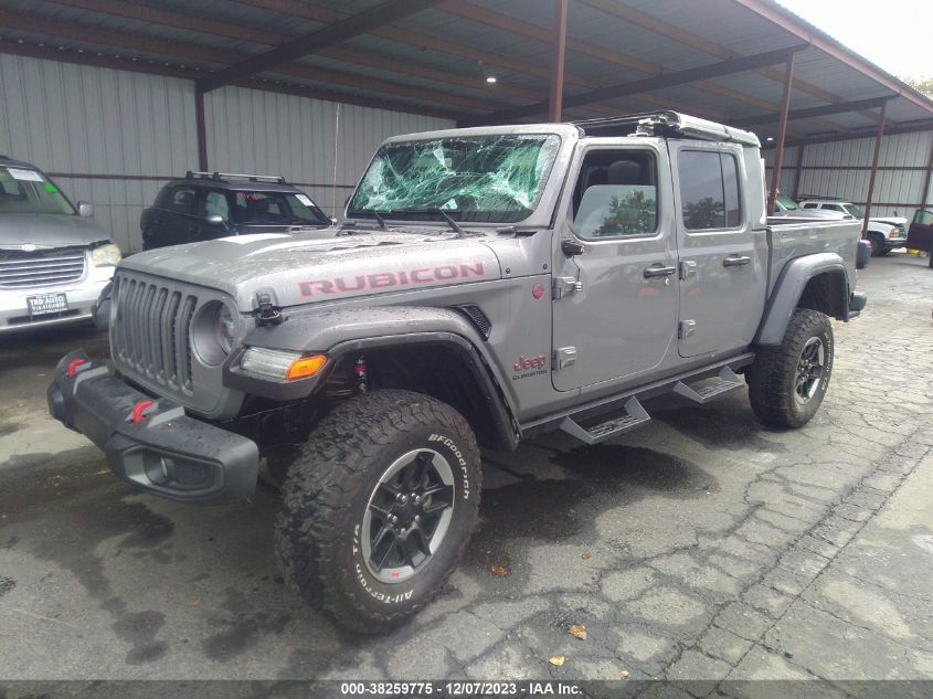 2022 JEEP GLADIATOR RUBICON - 1C6JJTBM1NL165720