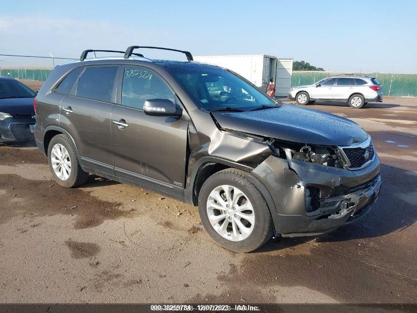 2014 KIA SORENTO EX - 5XYKUDA73EG502485