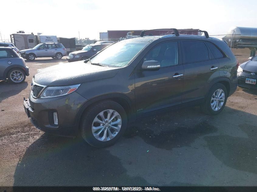 2014 KIA SORENTO EX - 5XYKUDA73EG502485