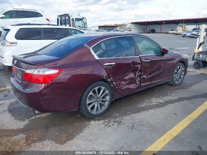 2014 HONDA ACCORD SPORT - 1HGCR2F50EA247412