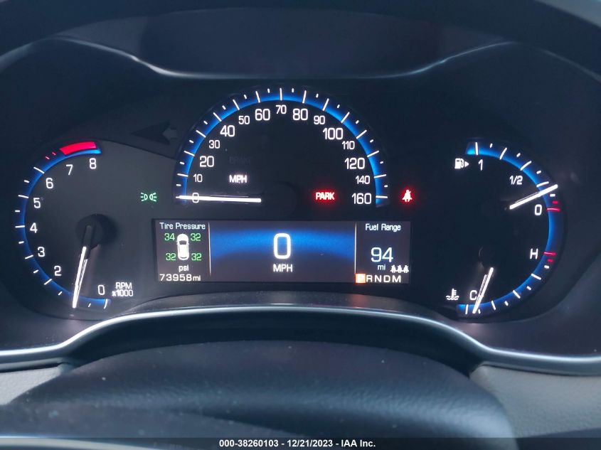 2015 CADILLAC SRX STANDARD - 3GYFNAE32FS599144