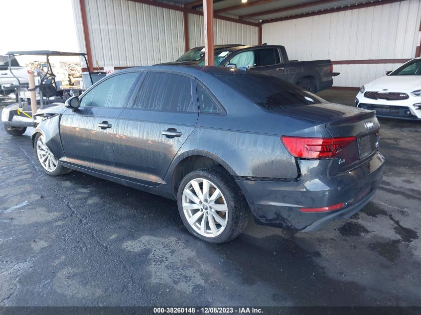 VIN WAUGMAF48HN043919 2017 AUDI A4 ULTRA PREMIUM