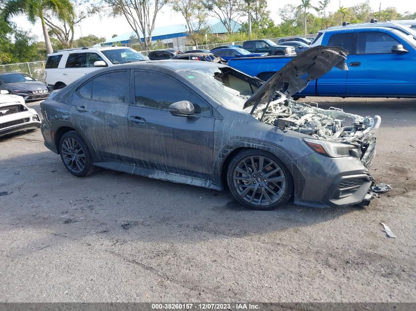 2022 SUBARU WRX GT - JF1VBAU67N8024458