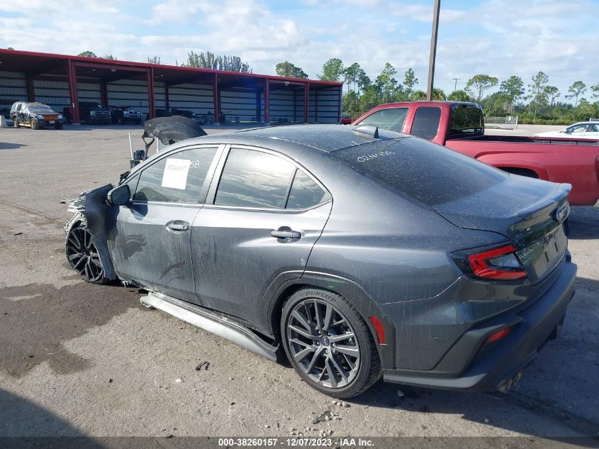 2022 SUBARU WRX GT - JF1VBAU67N8024458