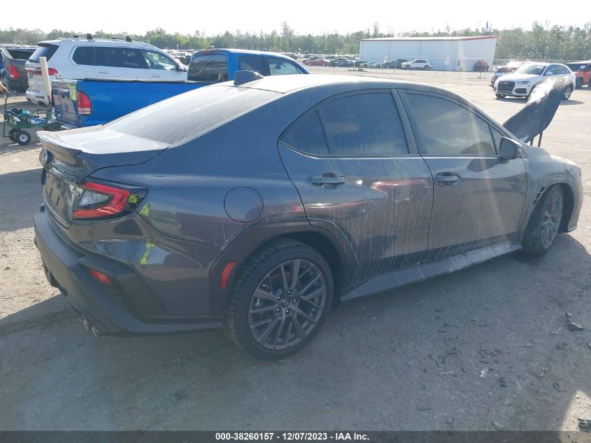 2022 SUBARU WRX GT - JF1VBAU67N8024458
