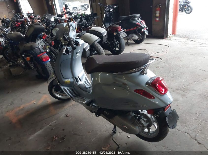 2022 VESPA PRIMAVERA/SPRINT 150 ZAPM818G0N5907101