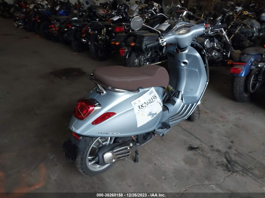 2022 VESPA PRIMAVERA/SPRINT 150 ZAPM818G0N5907101