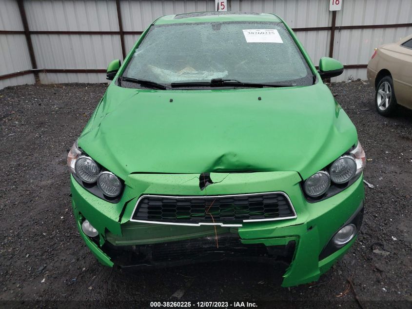 2014 CHEVROLET SONIC LT AUTO - 1G1JC5SB2E4216688