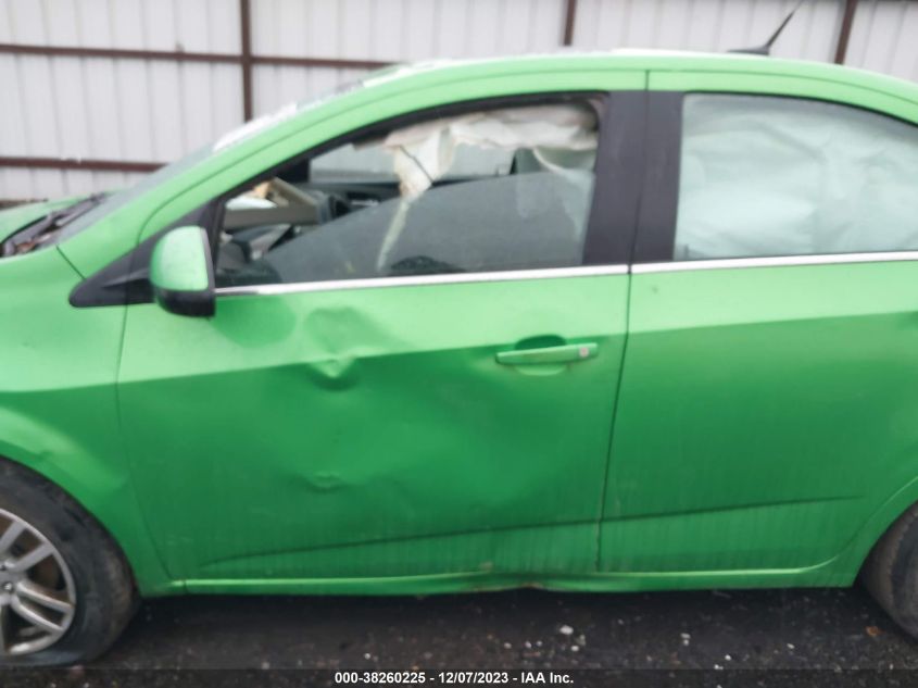 2014 CHEVROLET SONIC LT AUTO - 1G1JC5SB2E4216688