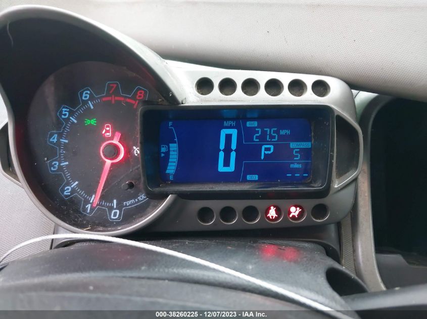 2014 CHEVROLET SONIC LT AUTO - 1G1JC5SB2E4216688