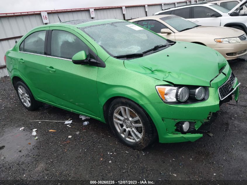 2014 CHEVROLET SONIC LT AUTO - 1G1JC5SB2E4216688