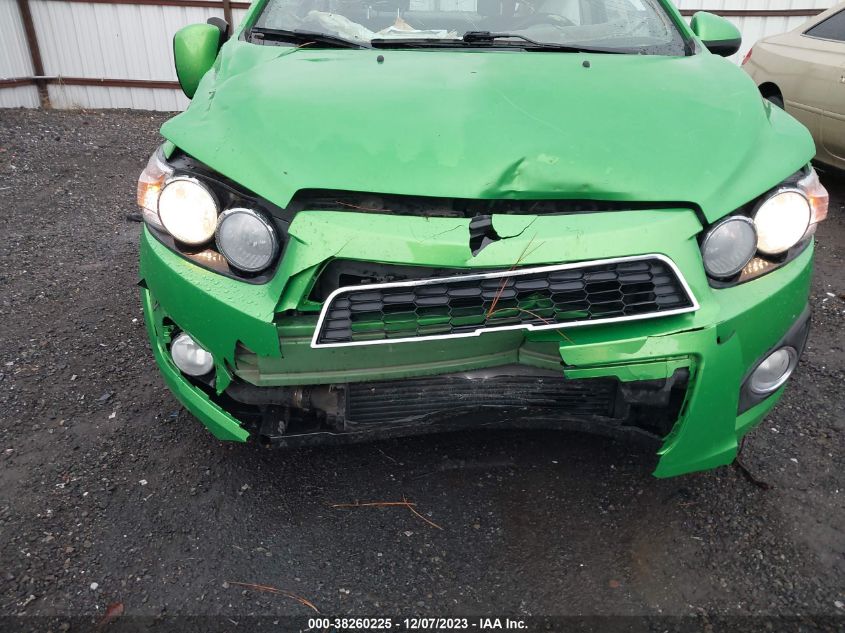 2014 CHEVROLET SONIC LT AUTO - 1G1JC5SB2E4216688