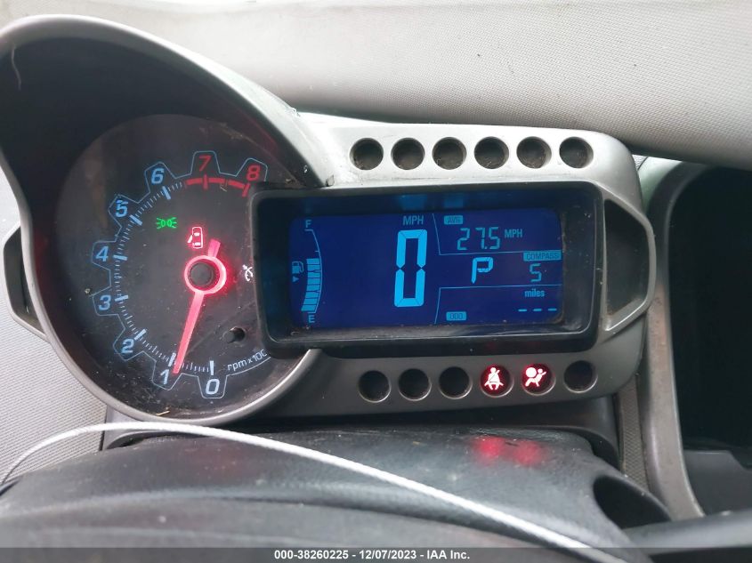 2014 CHEVROLET SONIC LT AUTO - 1G1JC5SB2E4216688