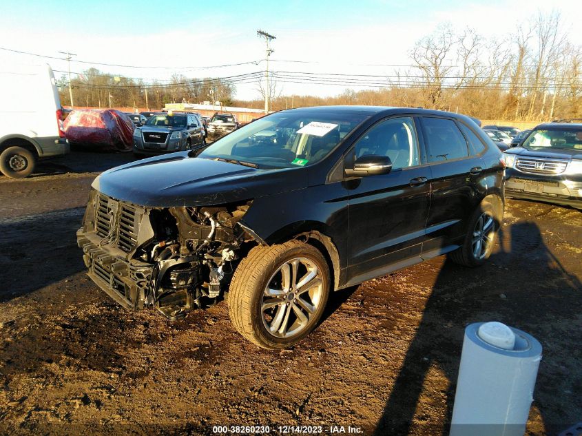 2FMPK4AP0JBB29766 2018 FORD EDGE, photo no. 2