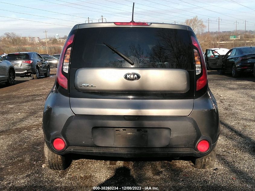 2016 KIA SOUL - KNDJN2A20G7282465