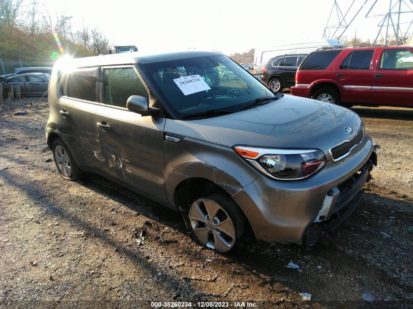 2016 KIA SOUL - KNDJN2A20G7282465