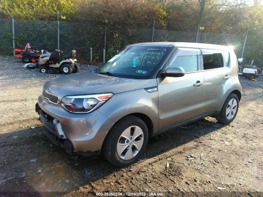 2016 KIA SOUL - KNDJN2A20G7282465