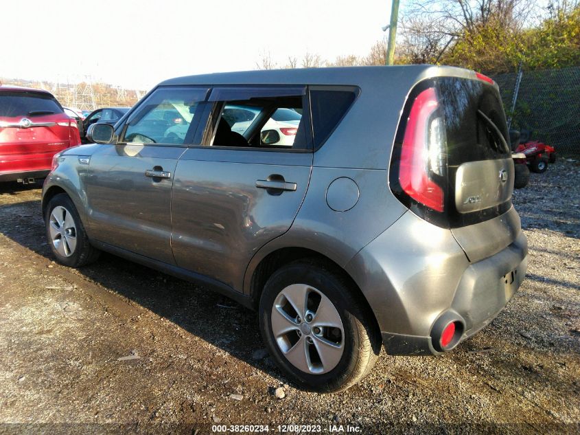 2016 KIA SOUL - KNDJN2A20G7282465