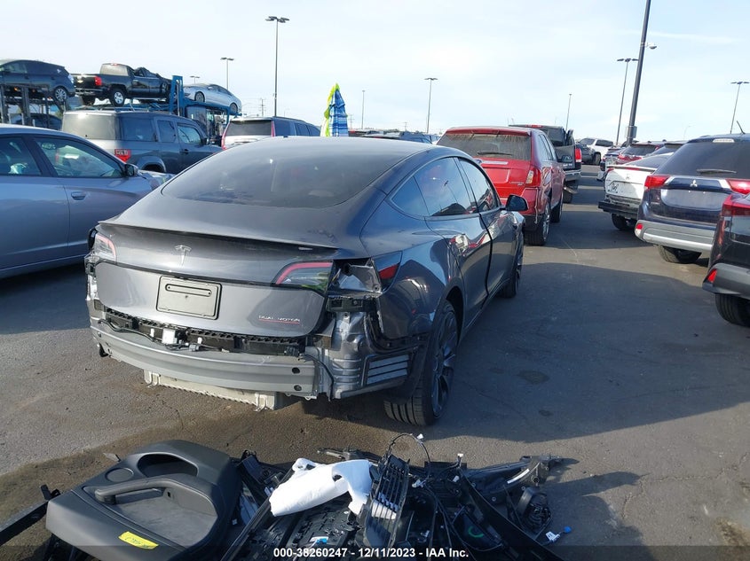 VIN 5YJ3E1ECXPF676166 2023 TESLA MODEL 3 PERFORMANCE DUAL MOTOR ALL-WHEEL DRIVE